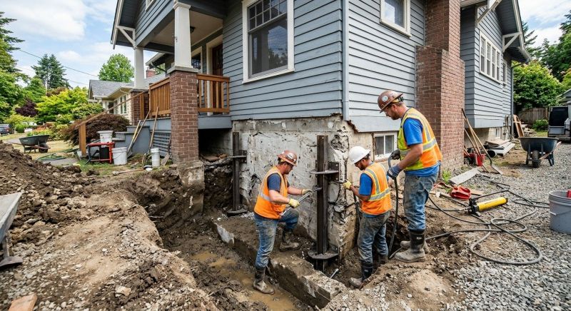 Structural Foundation Repair in Ashland, MA