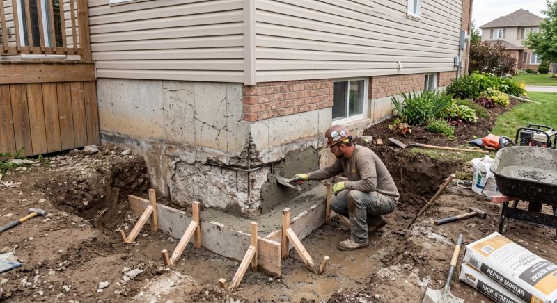 Structural Foundation Repair in Billerica, MA
