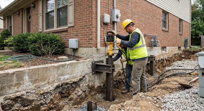 Structural Foundation Repair in Norwell, MA