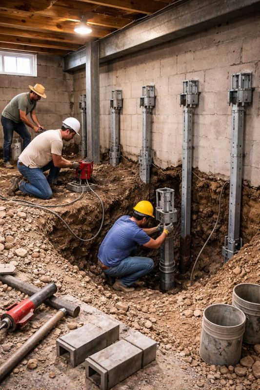 Structural Underpinning in Malden, MA
