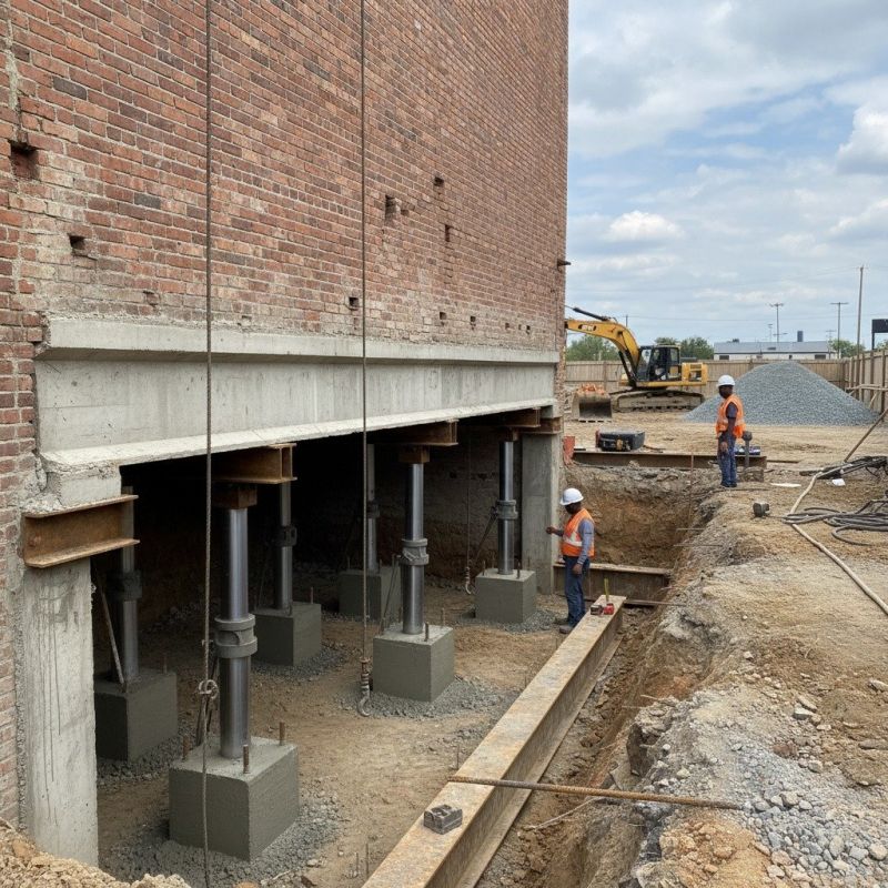Structural Underpinning in Malden, MA
