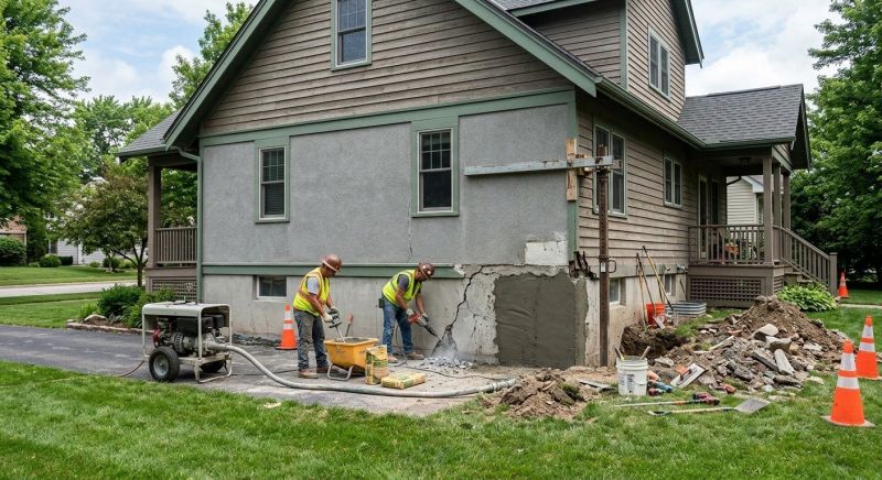 Building Foundation Repair in Woburn, MA