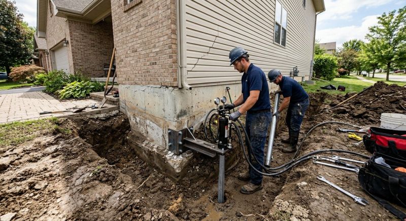 Settling Foundation Service in Rowley, MA